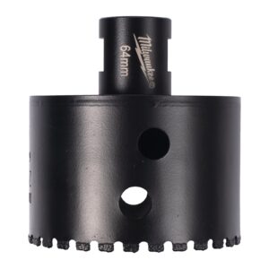 Burghie diamantate M14 pentru găurire uscată 64mm Milwaukee