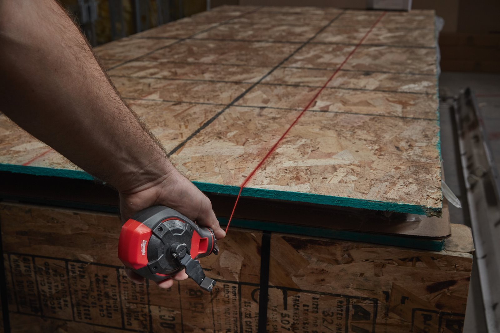 Trasor cu sfoară Bold Line Milwaukee 4932493815 - in utilizare 1