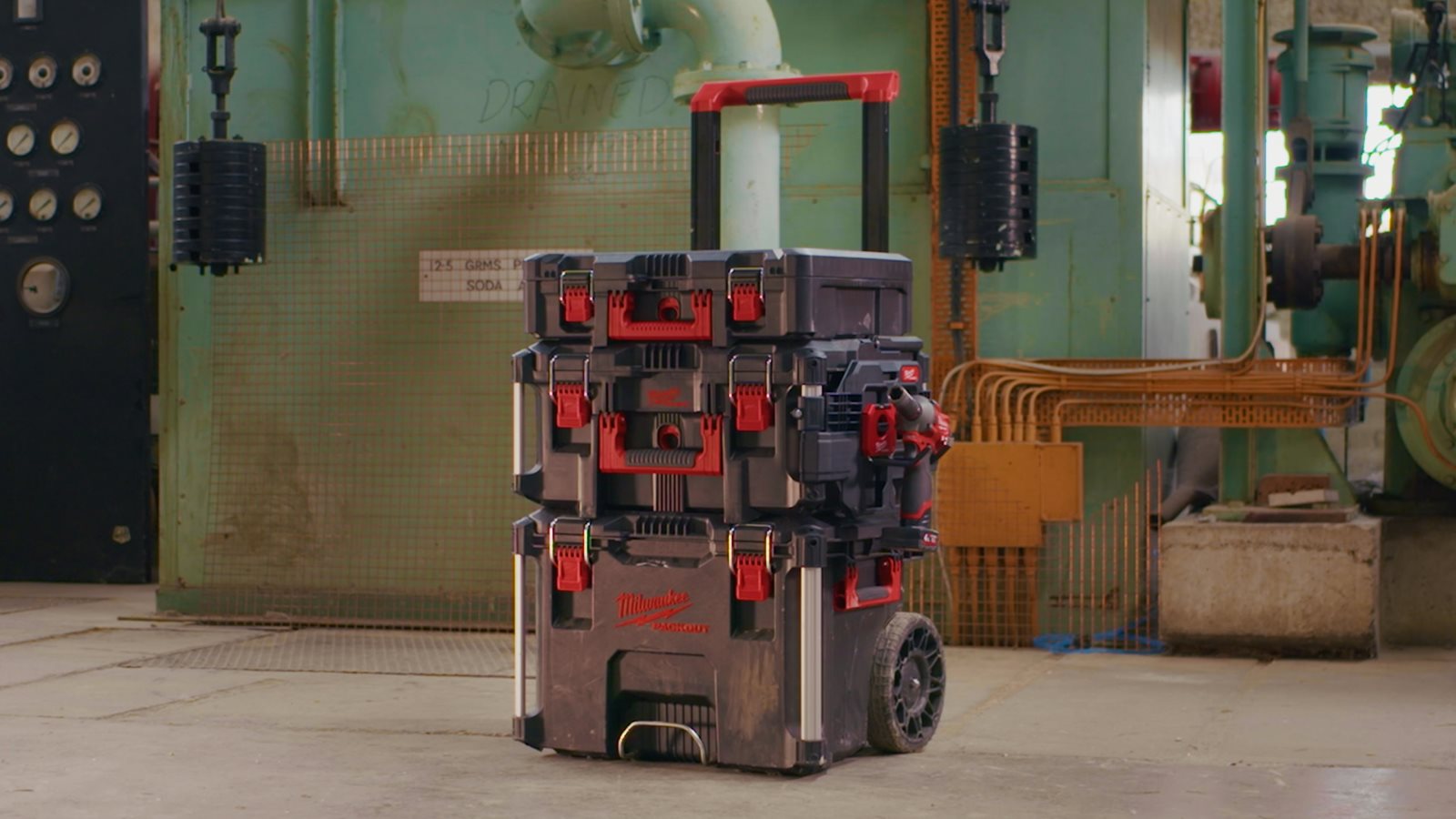 PACKOUT Suport lateral de fixare Milwaukee - in utilizare 7