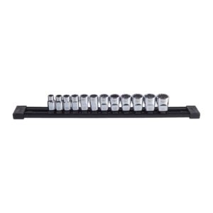 Cheie tubulară 3/8" metrică, 12 puncte 12 buc Milwaukee
