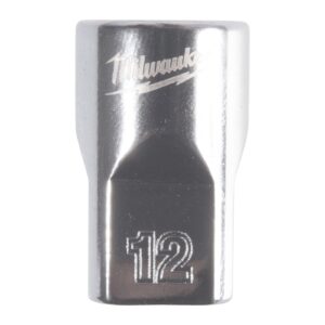 Cheie tubulară 3/8" metrică, 12 puncte 12mm Milwaukee