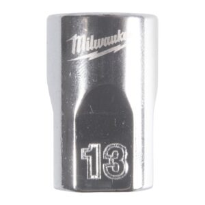 Cheie tubulară 3/8" metrică, 12 puncte 13mm Milwaukee