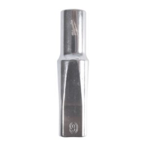 Cheie tubulară lungă 3/8" metrică, 12 puncte 9mm Milwaukee