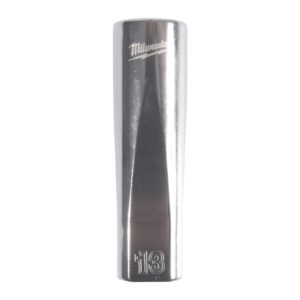 Cheie tubulară lungă 3/8" metrică, 12 puncte 13mm Milwaukee