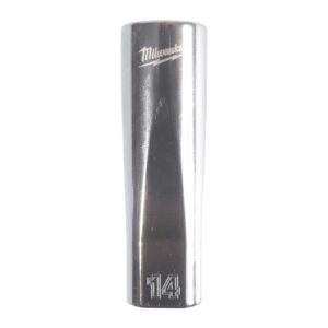 Cheie tubulară lungă 3/8" metrică, 12 puncte 14mm Milwaukee
