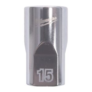 Cheie tubulară 1/2" metrică, 12 puncte 15mm Milwaukee