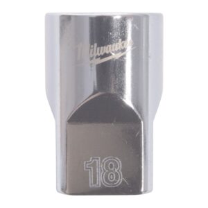Cheie tubulară 1/2" metrică, 12 puncte 18mm Milwaukee