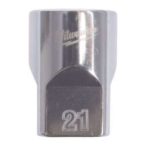 Cheie tubulară 1/2" metrică, 12 puncte 21mm Milwaukee
