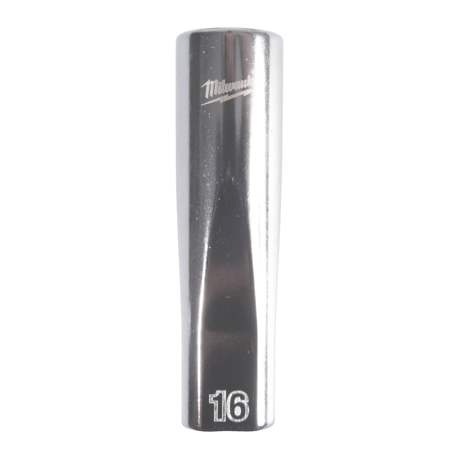 Cheie tubulară lungă 1/2" metrică, 12 puncte 16mm Milwaukee