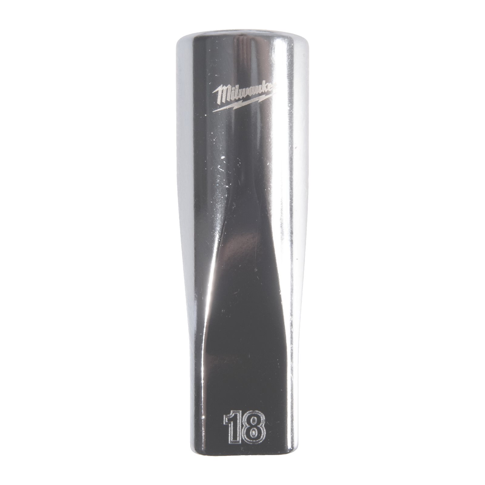 Cheie tubulară lungă 1/2" metrică, 12 puncte 18mm Milwaukee