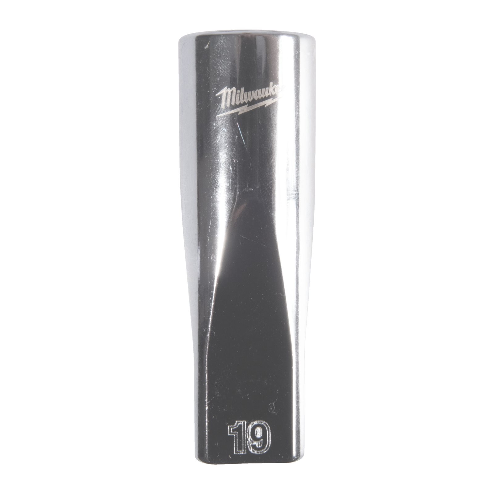 Cheie tubulară lungă 1/2" metrică, 12 puncte 19mm Milwaukee