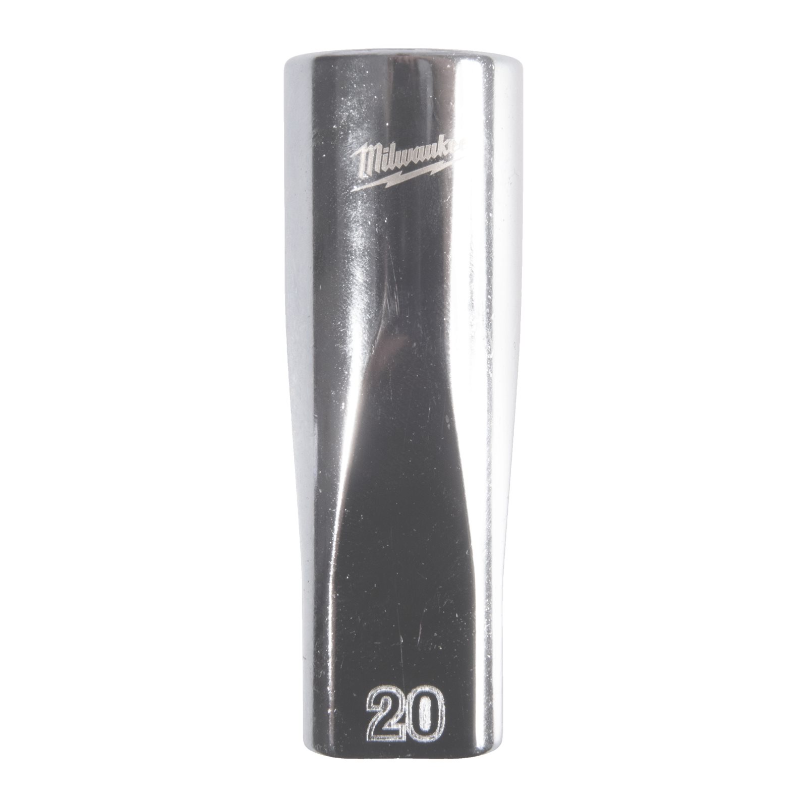 Cheie tubulară lungă 1/2" metrică, 12 puncte 20mm Milwaukee