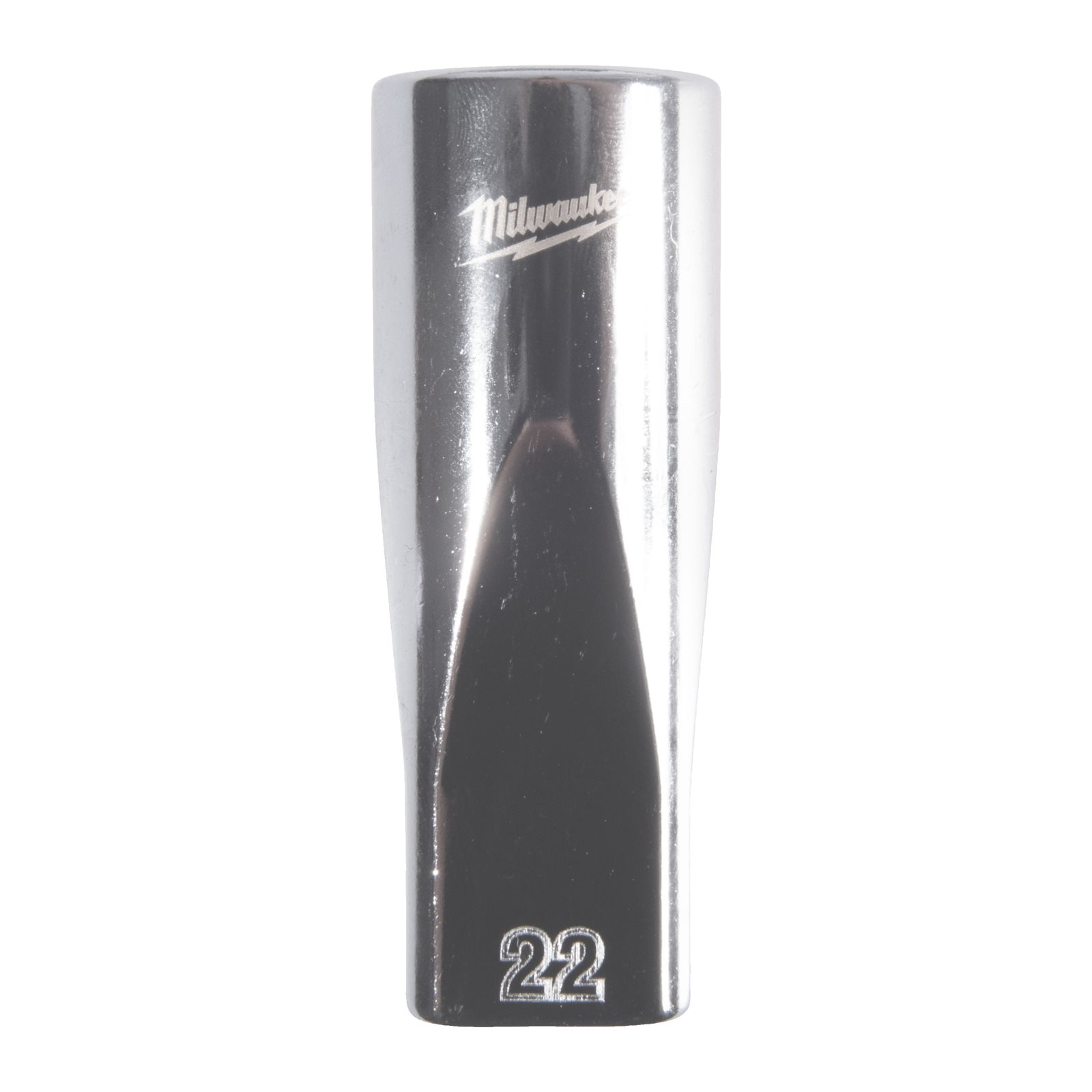 Cheie tubulară lungă 1/2" metrică, 12 puncte 22mm Milwaukee