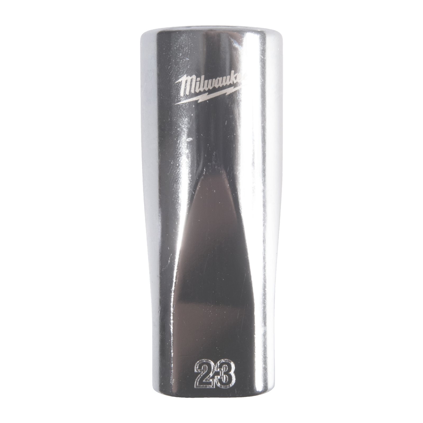 Cheie tubulară lungă 1/2" metrică, 12 puncte 23mm Milwaukee