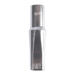 Cheie tubulară lungă 1/2" metrică, 12 puncte 12mm Milwaukee