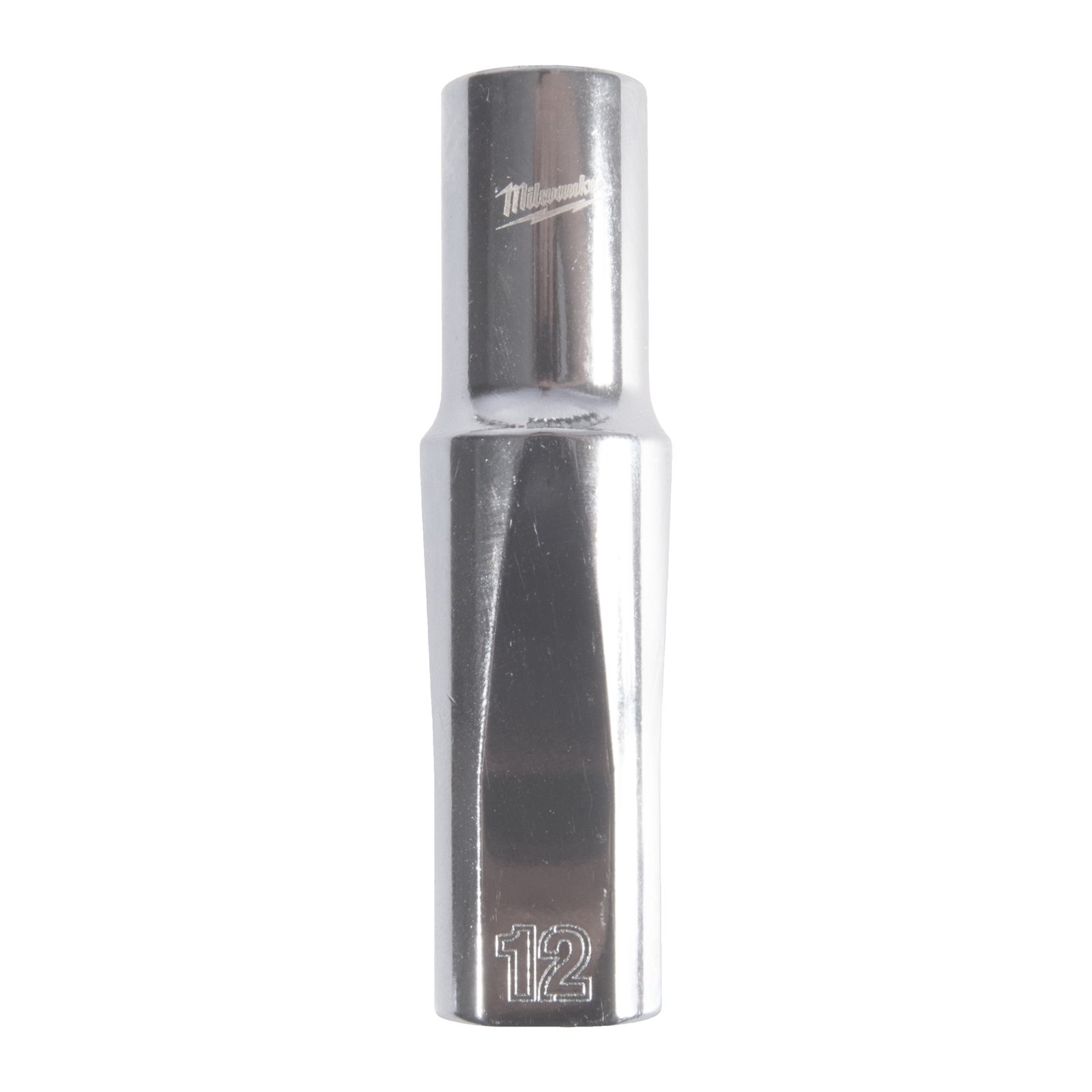 Cheie tubulară lungă 1/2" metrică, 12 puncte 12mm Milwaukee