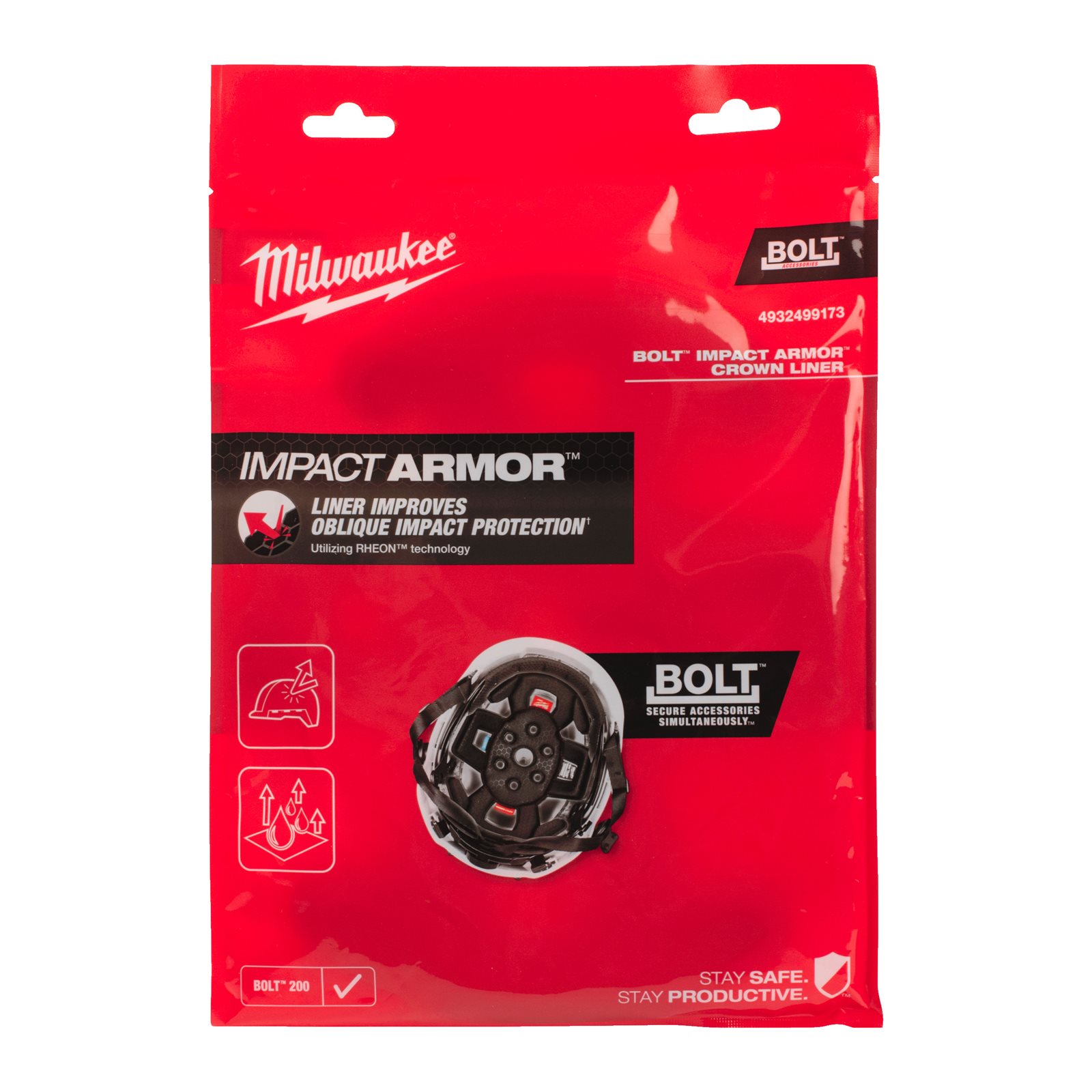 Captușeală internă BOLT IMPACT ARMOR BOLT200 Milwaukee - continutul pachetului 1