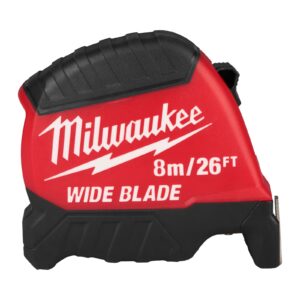 Ruletă cu bandă lată (Gen II) 8 / 26ft m Milwaukee