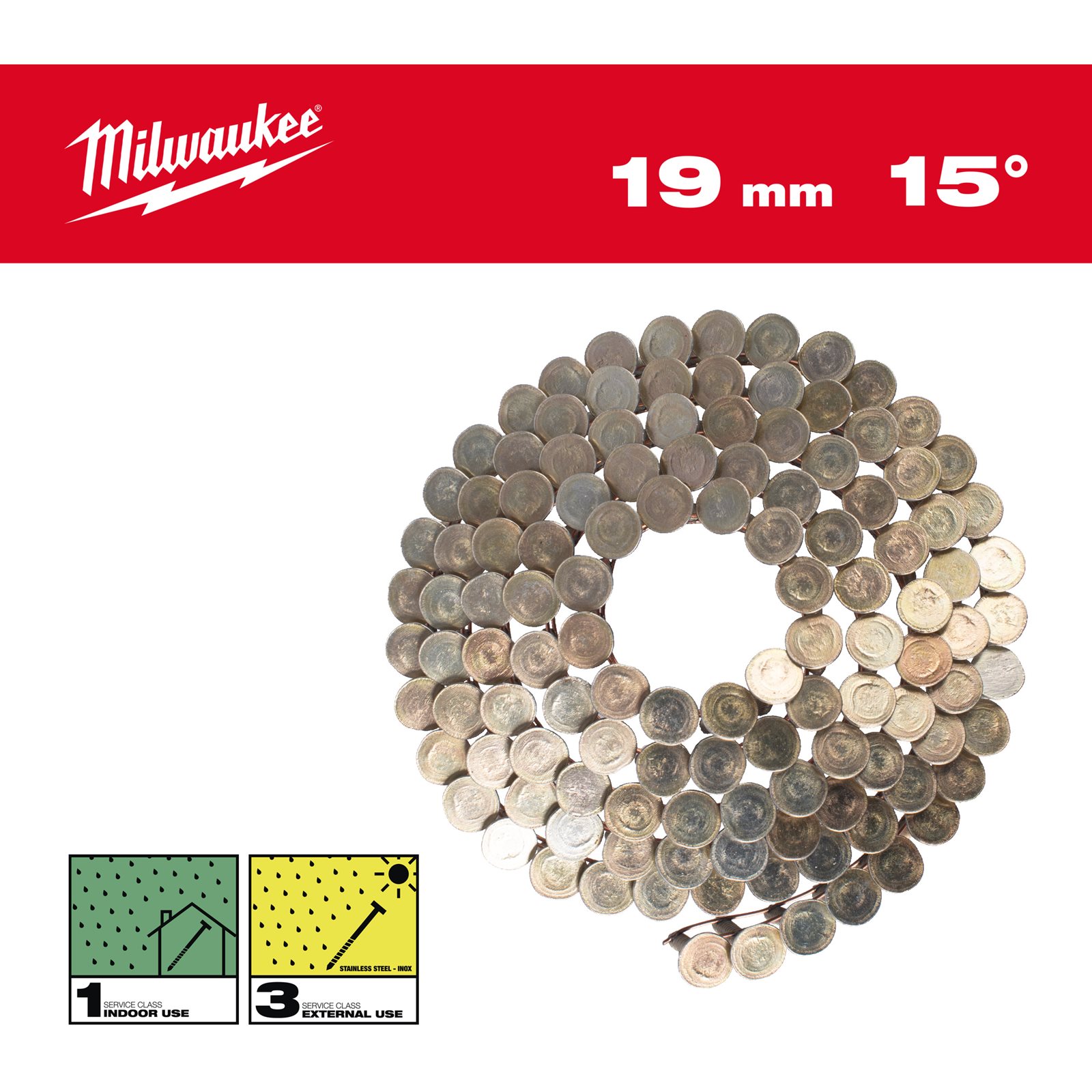 Cuie rolă 19 mm Milwaukee 4932499310