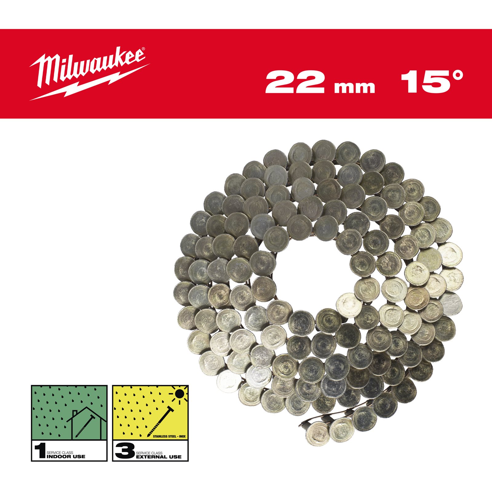 Cuie rolă 22 mm Milwaukee 4932499311