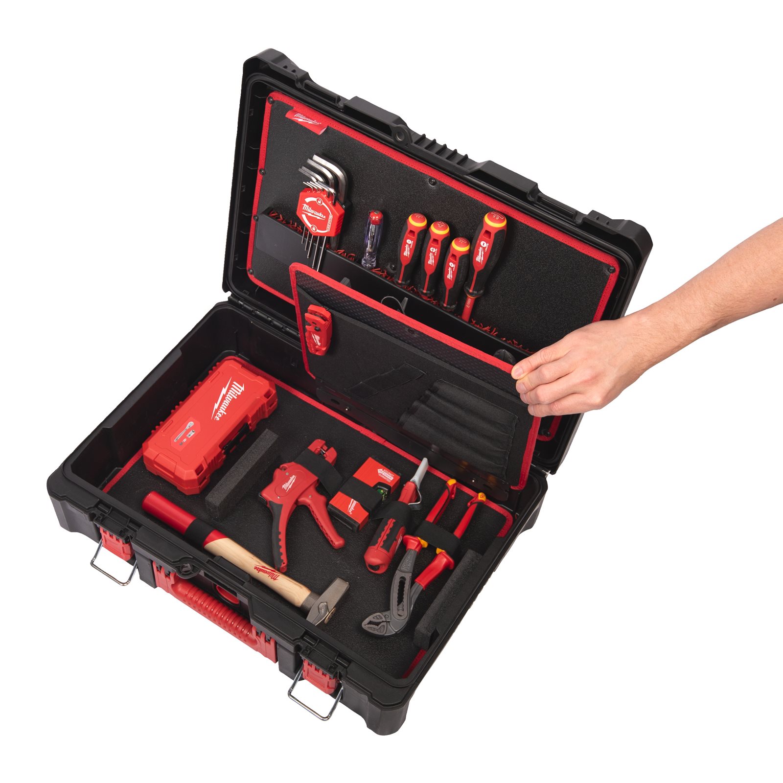 Set 62 piese PACKOUT pentru electricieni 62 buc Milwaukee - detaliu 1