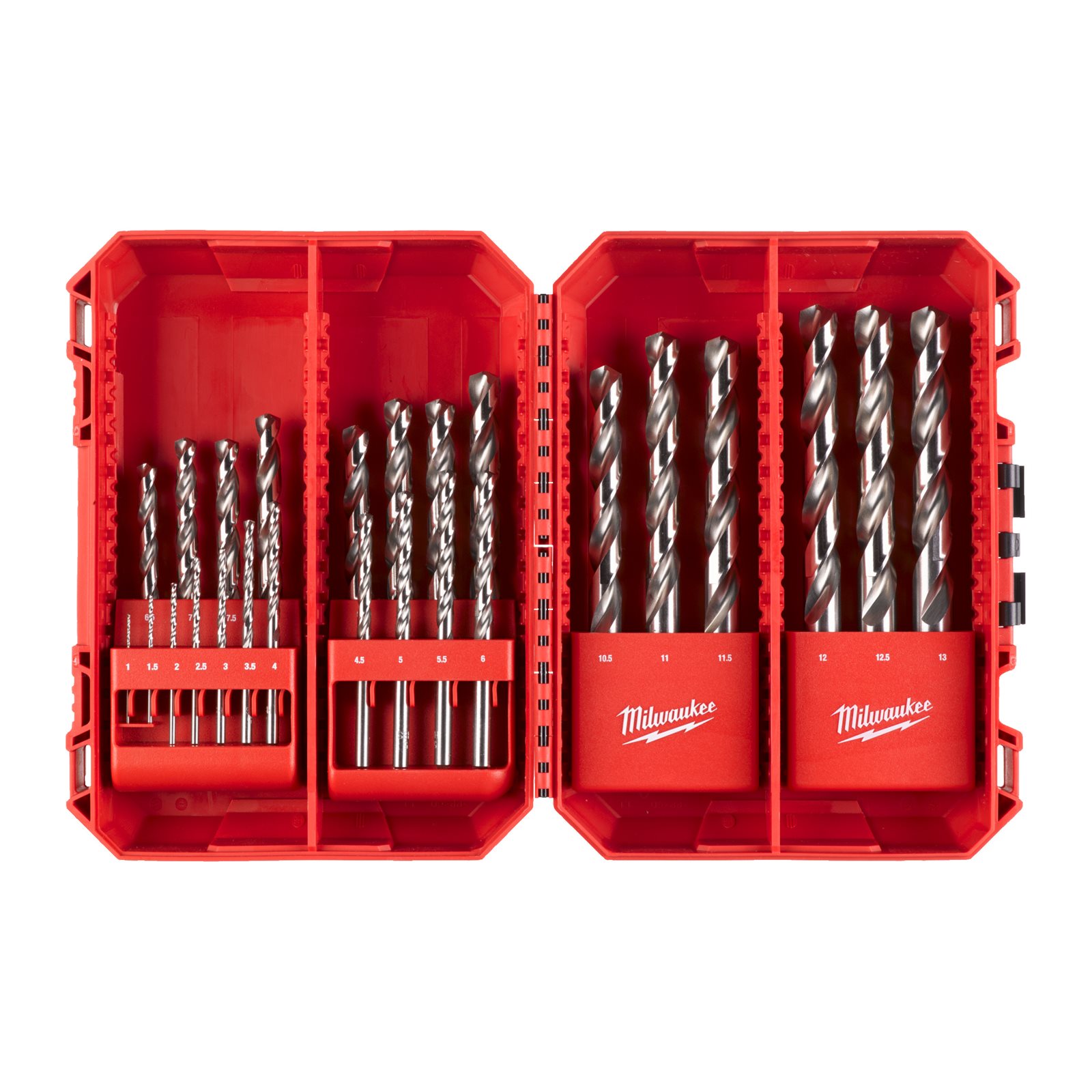 THUNDERWEB - Burghie metal HSS Ground - DIN338 25 buc Milwaukee