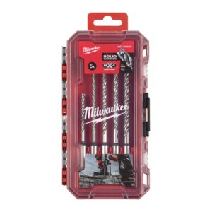 Burghie SDS-Plus MX4 - 4 tăișuri 5 buc Milwaukee 4932500064