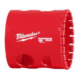 Carote DIAMOND PLUS pentru găurire umedă / uscată 44 mm 5/8" Milwaukee