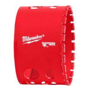 Carote DIAMOND PLUS pentru găurire umedă / uscată 68 mm 5/8" Milwaukee
