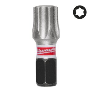 Biți TX pentru șurubelnițe SHOCKWAVE IMPACT DUTY 25mm 3 buc Milwaukee