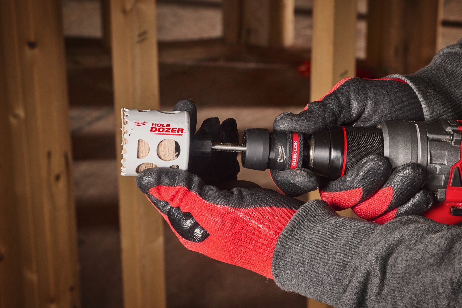 Accesorii sistem - carote 29 mm Milwaukee - in utilizare 3