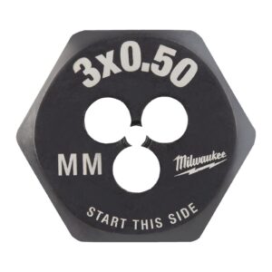 Filiere hexagonale pentru filet metric 0.50 mm Milwaukee