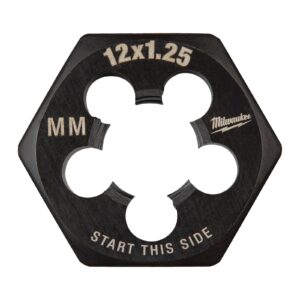 Filiere hexagonale pentru filet metric 1.25 mm Milwaukee 4932500626