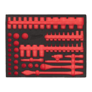 Set inserție spumă - chei 36 buc Milwaukee 4932500764