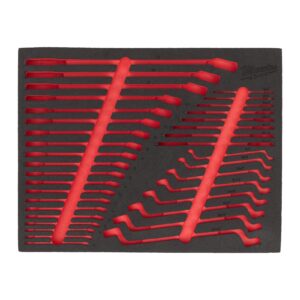 Set inserție spumă - chei, lumini, tăiere și măsurare 36 buc Milwaukee 4932500765