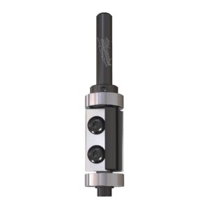Freze de profil cu șablon și tăiere la nivel cu cuțite din carbură interschimbabile 90mm Milwaukee