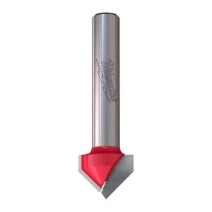Freze pentru caneluri în V 8 V 52.8mm Milwaukee