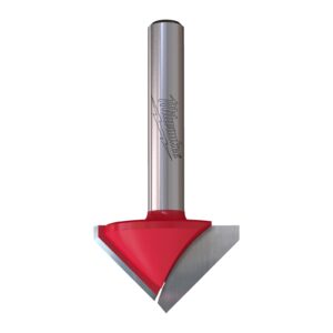 Freze pentru caneluri în V 8 V 63.5mm Milwaukee