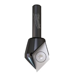 Freze pentru caneluri în V cu cuțite din carbură interschimbabile 8 V 60mm Milwaukee