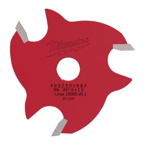 Cuțit freză de canelare 8 mm Milwaukee - imagine 2