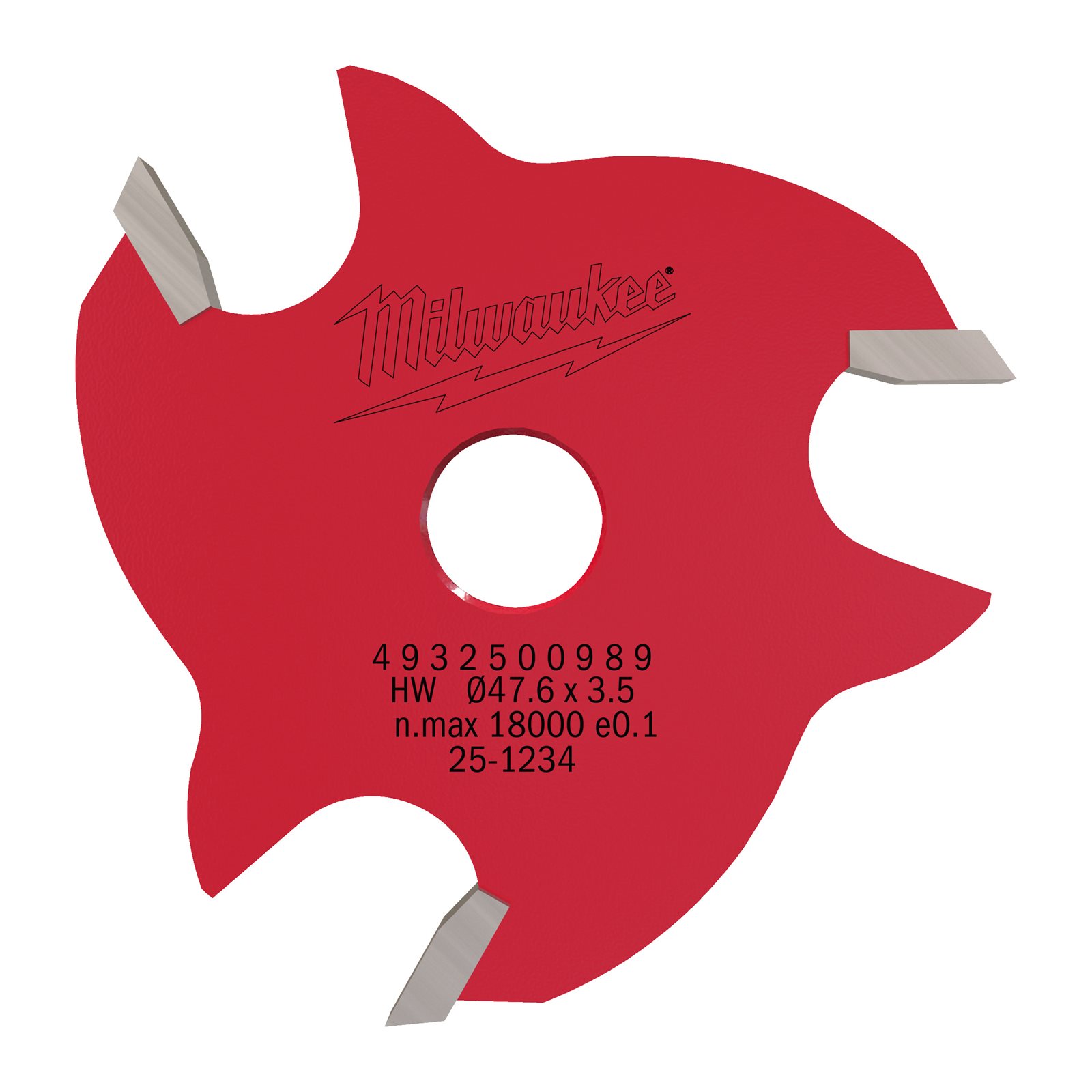 Cuțit freză de canelare 3.5mm Milwaukee