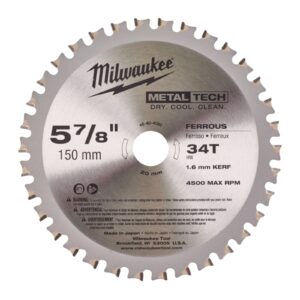 Pânze fierăstrău circular pentru metal 150 mm Milwaukee