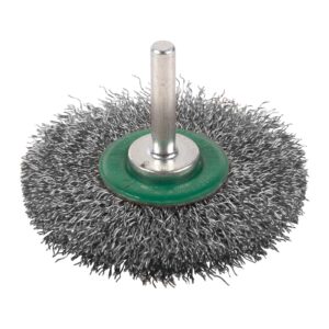 Perie rotundă ondulată pentru polizor drept 9mm 0.3mm 3 buc Milwaukee 4932501708