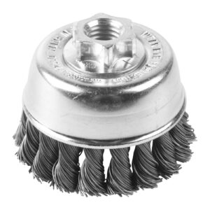Perie răsucită tip cupă pentru polizor drept mic 18mm 0.5mm Milwaukee 4932501735