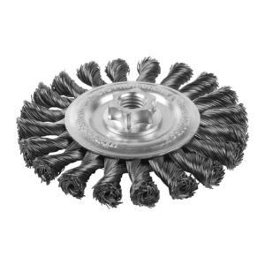 Perie răsucită rotundă pentru polizor drept mic 14mm 0.5mm Milwaukee 4932501738