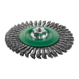 Perie răsucită rotundă pentru polizor drept mic 6mm 0.5mm Milwaukee 4932501743
