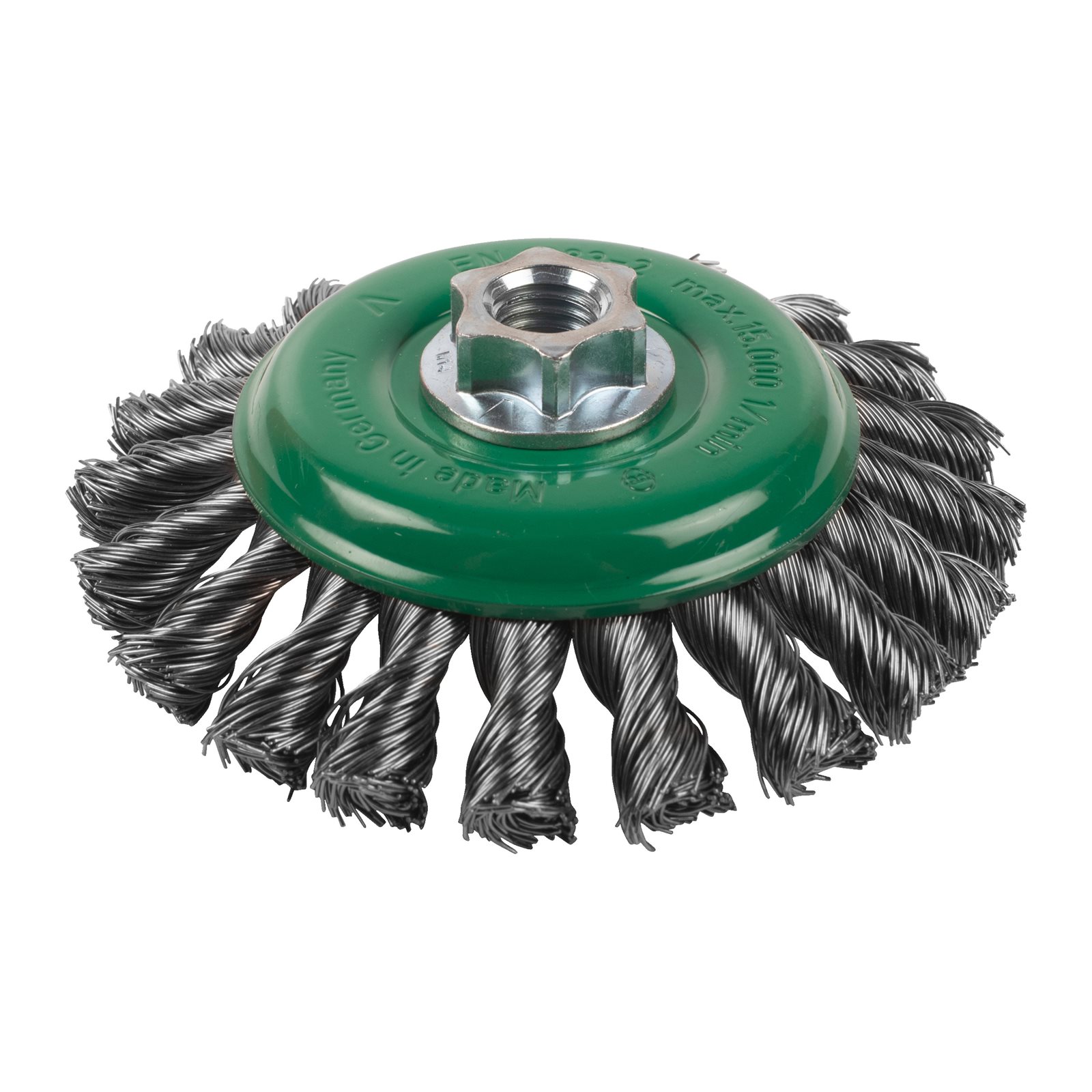 Perie conică răsucită pentru polizor drept mic 12mm 0.5mm Milwaukee 4932501747
