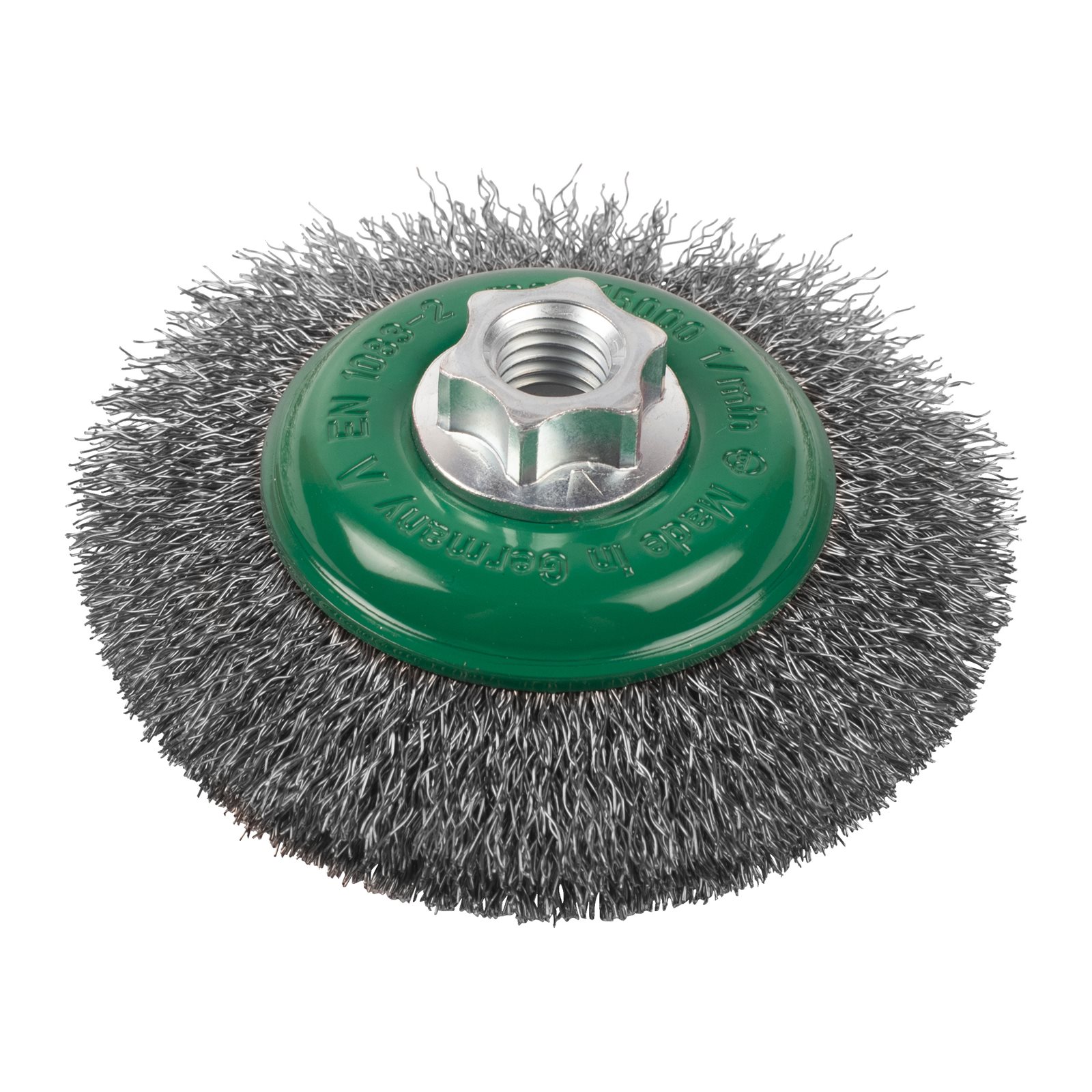 Perie conică ondulată pentru polizor drept mic 10mm 0.35mm Milwaukee 4932501749