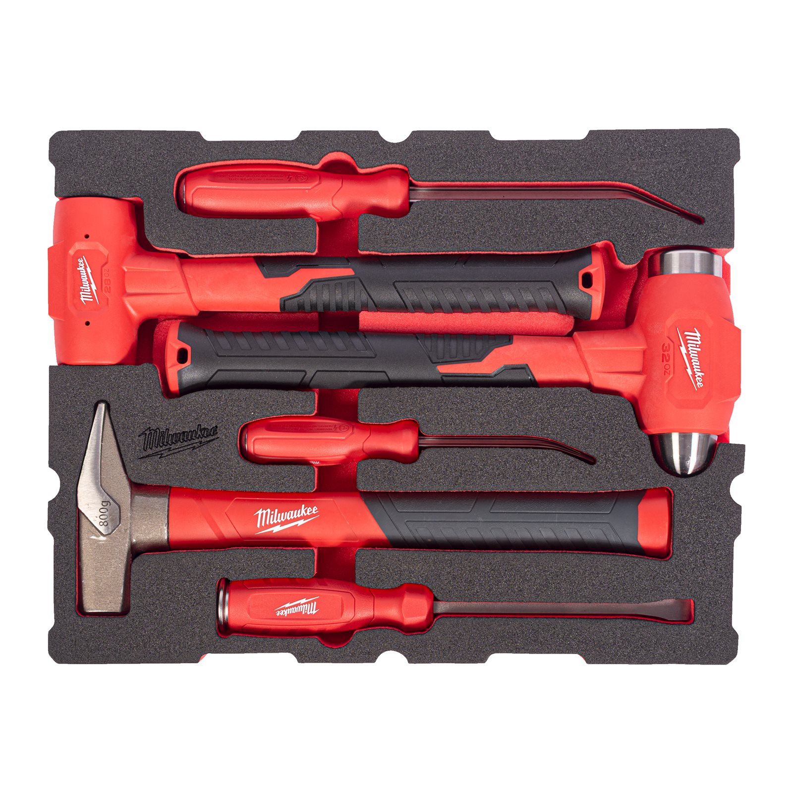 Set inserție spumă PACKOUT scule demolare 6 buc Milwaukee 4932501875