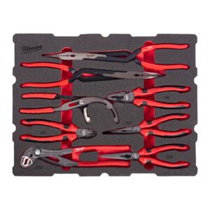 Set inserție spumă PACKOUT clești 8 buc Milwaukee